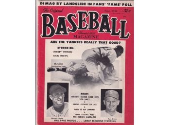 1953 Baseball Magazine