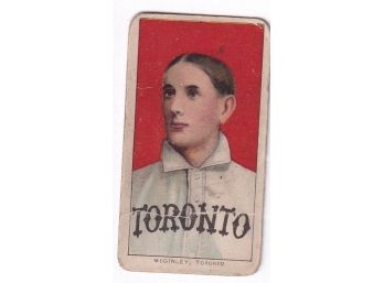 1909 T206 Mcginley, Toronto