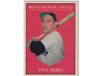 1961 Topps Yogi Berra MVP