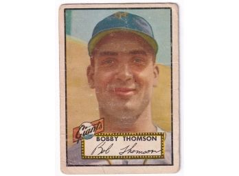 1952 Topps Bobby Thomson