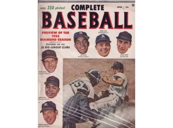 1953 April Complete Baseball Magazine