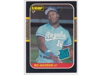 1987 Leaf Bo Jackson Rated Rookie