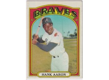 1972 Topps Hank Aaron