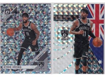 Lot Of 2 2019 Kyrie Irving Prizm Cards
