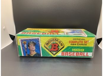 1989 Bowman Baseball Complete Set Box Sealed