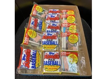 1990 Topps Jumbo Baseball Packs Lot Of  14