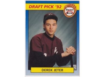 1992 Front Row Derek Jeter Rookie Card