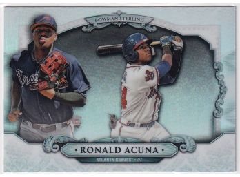 2018 Bowman Sterling Ronald Acuna Rookie Card