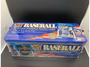 1987 Fleer MLB Commemorative Hobby Box Sealed
