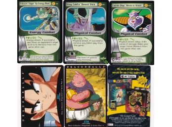Dragon Ball Z Trading Cards Lot Of Eight