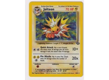 1999 Pokemon Jolteon Holo 4/64