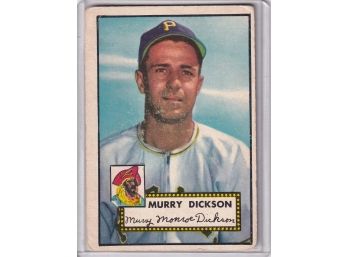 1952 Topps Murray Dickson
