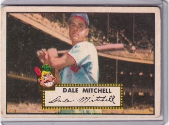 1952 Topps Dale Mitchell