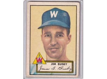 1952 Topps Jim Busby