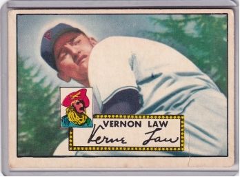 1952 Topps Vernon Law