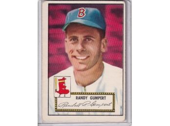 1952 Topps Randy Gumpert