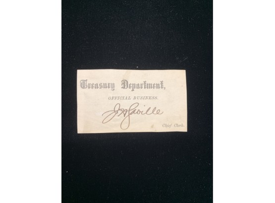 J.H. Saville Signature