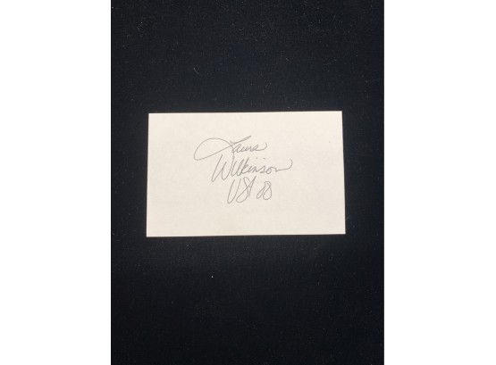 Laura Wilkinson Signature
