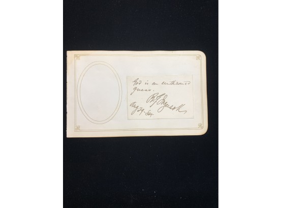 Robert G. Ingersoll Signature