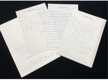 Lot Of Letters Signed By Maxwell D. Taylor