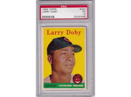 1958 Topps Larry Doby PSA 5 EX