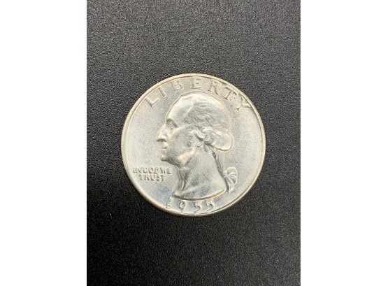 1955 Washington Silver Quarter
