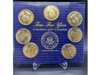 A Coin History Of The U.S Presidents Lot Of Two Sealed