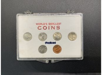 World's Smallest Coins Set Of Six
