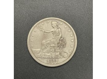 1877 Seated Liberty Trade Dollar