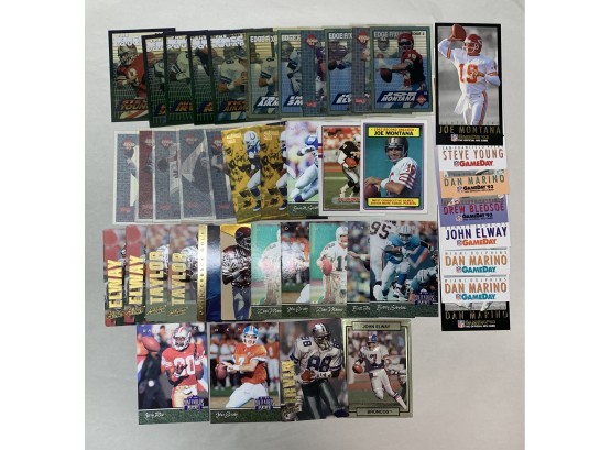 Lot Of Mixed 90's NFL Stars Football Cards