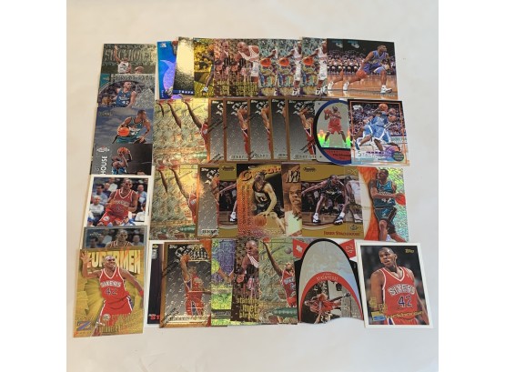 Large Lot Of Jerry Stackhouse Rookies Etc Cards