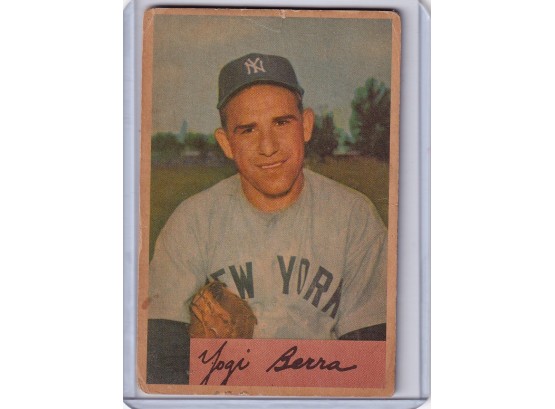 1954 Bowman Larry 'yogi' Berra