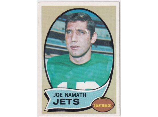 1970 Topps Joe Namath