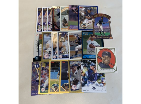 Lot Of Yankees Cards