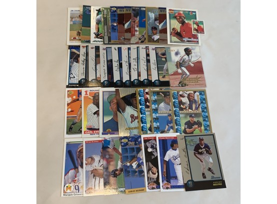 Thirty-seven MLB Rookie Cards
