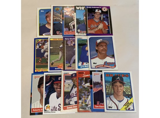 Lot Of  1980s Baseball Cards Rookies