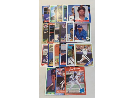 Lot Of Vintage  Mixed Rookie MLB Cards