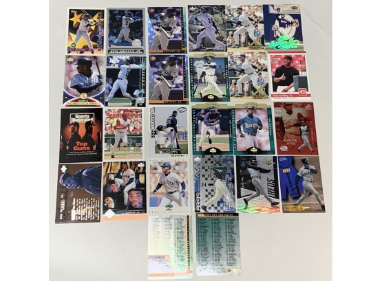 Lot Of 26 Ken Griffey Jr Baseball Cards