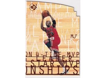 1997 Upper Deck Michael Jordan NBA Champion Holo Foil Card