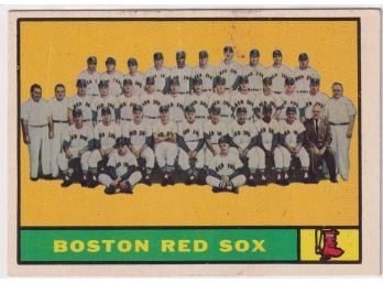 1961 Topps Boston Red Sox