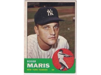 1963 Topps Roger Maris