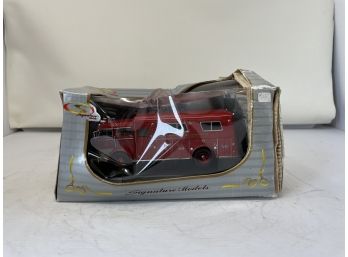 Signature Models Fire Rescue Damaged Packaging