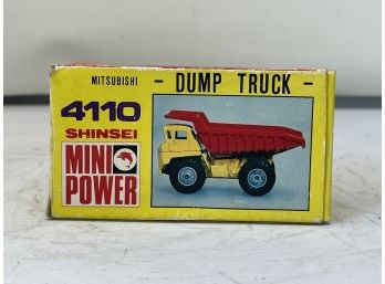 4110 Shinsei Mini Power Dump Truck In Box