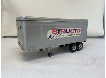 Structo Van Lines Trailer Only