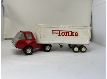 Mini Tonka Tractor Trailer Truck
