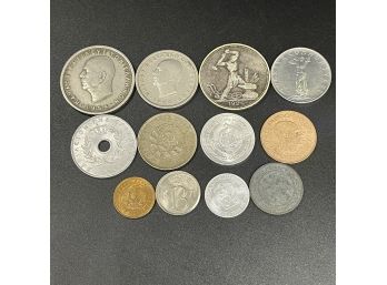 10 Various European Coins
