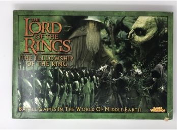 Lord Of The Rings Fellowship Of The Ring Board Game