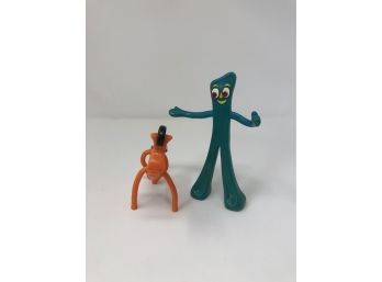 Gumby & Pokey Rubber Toys