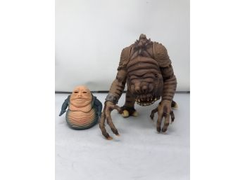 Jabba The Hut & Rancor Action Figures