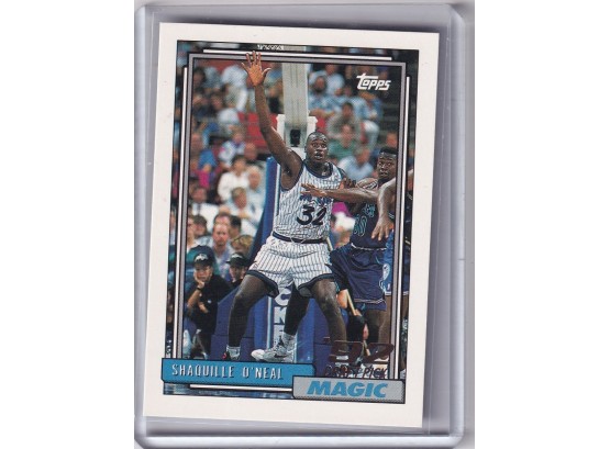 2 1993 Topps Shaq Rookie Cards